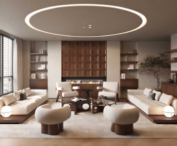 Modern A Living Room-ID:105634931