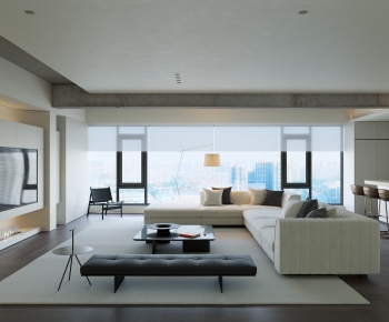 Modern A Living Room-ID:905581951