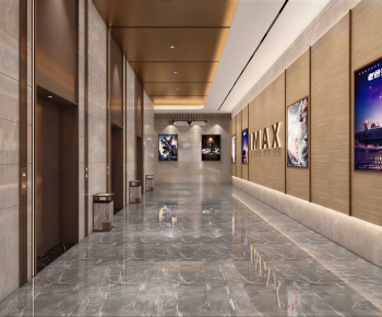 Modern Corridor/elevator Hall-ID:867078078