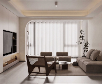 Modern A Living Room-ID:691881902