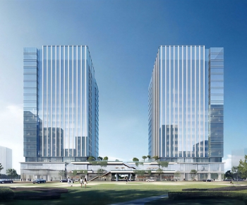 Modern Appearance Of Commercial Building-ID:408025038