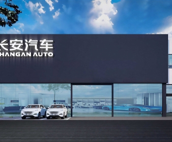 New Chinese Style Facade Element-ID:188606027