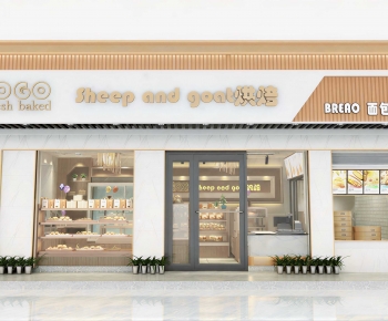 Modern Facade Element-ID:596911912