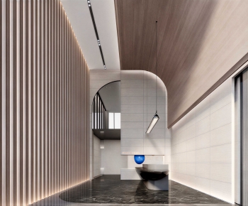 Modern Office Reception Desk-ID:934874066