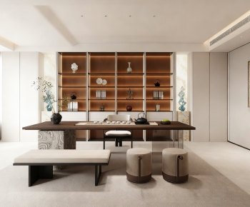 New Chinese Style Tea House-ID:223550885