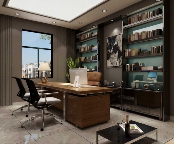 Modern Manager's Office-ID:474441056