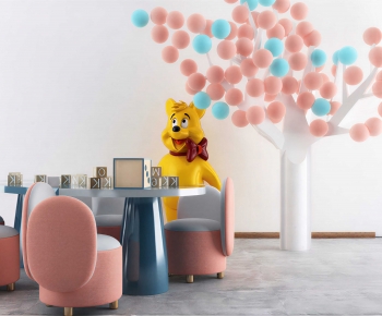 Modern Children's Table/chair-ID:949745897
