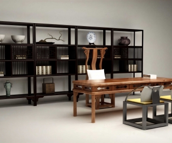 New Chinese Style Tea Tables And Chairs-ID:389270075