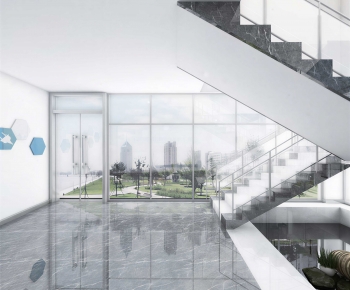Modern Office Reception Desk-ID:135046964