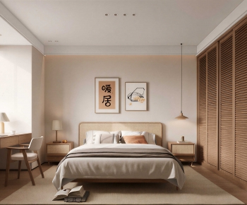 Japanese Style Bedroom-ID:103374962
