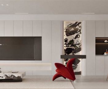 Modern A Living Room-ID:409321073