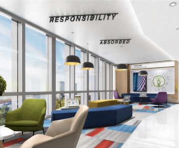 Modern Office Rest Area-ID:385010299