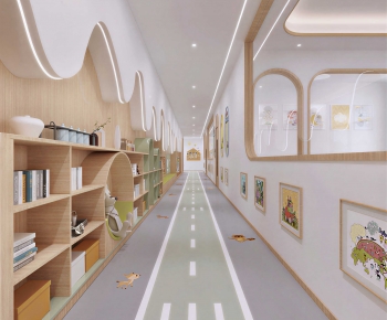 Modern Children's Kindergarten-ID:668875931