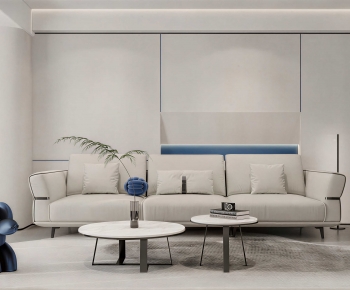 Modern Three-seat Sofa-ID:824914931