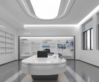 Modern Exhibition Hall-ID:700540073