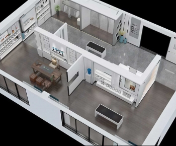 Modern A Bird's-eye View Of Home Decoration-ID:332529544