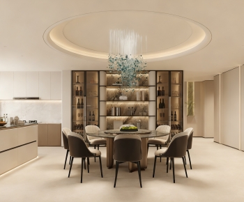 Modern Dining Room-ID:965280558