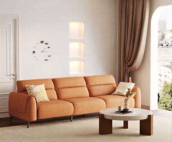 French Style Three-seat Sofa-ID:854006054