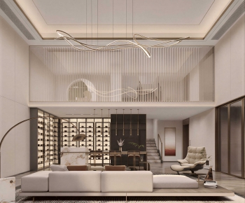 Modern A Living Room-ID:318984032