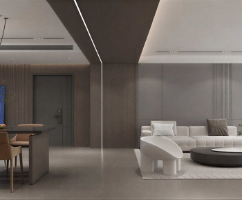 Modern A Living Room-ID:674046042