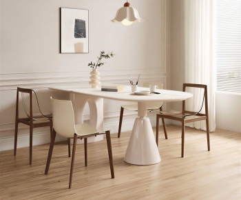Modern Dining Table And Chairs-ID:817441942