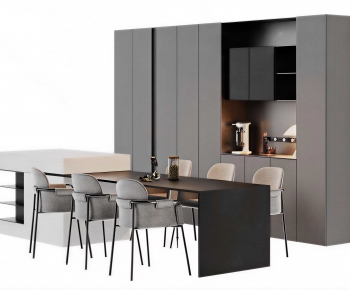 Modern Dining Table And Chairs-ID:226387986
