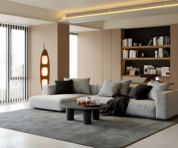 Modern A Living Room-ID:768346075