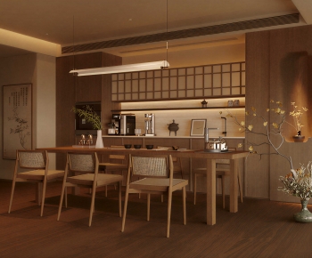 New Chinese Style Dining Room-ID:763832096