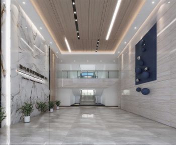 Modern Office Reception Desk-ID:463773972