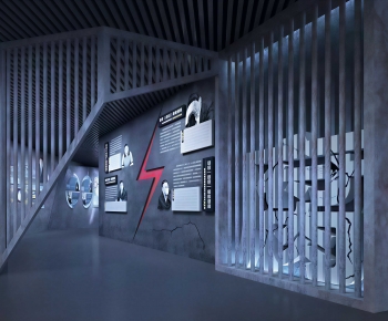 Industrial Style Exhibition Hall-ID:985948093