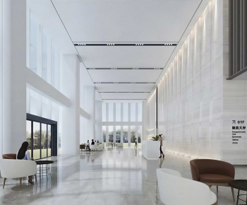Modern Office Reception Desk-ID:134538892