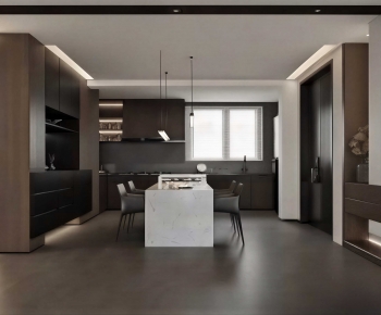 Modern Dining Room-ID:890630016