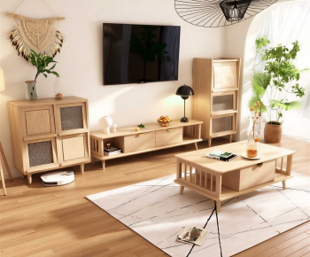 Modern A Living Room-ID:805704122