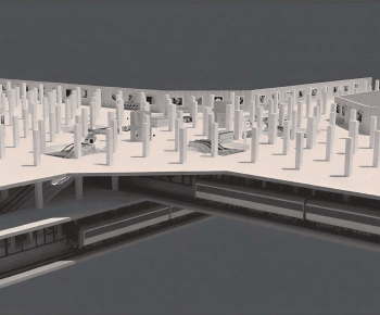 Modern Exhibition Hall-ID:983038908