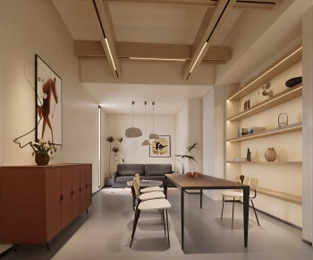 Modern A Living Room-ID:558099033
