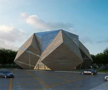 Modern Building Appearance-ID:102459913