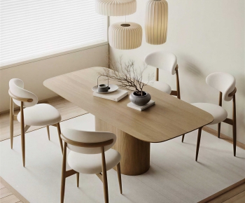 Modern Dining Table And Chairs-ID:551503904