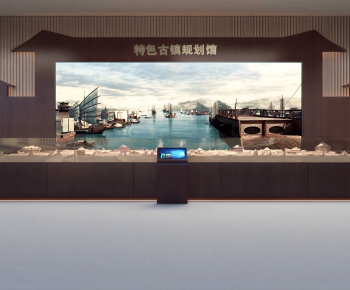 Modern Exhibition Hall-ID:559880974