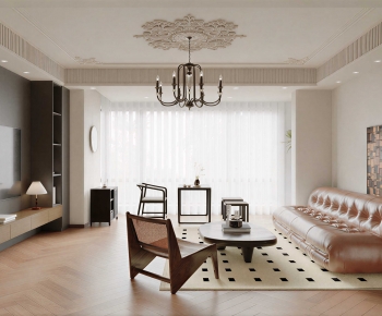 Modern A Living Room-ID:969656945
