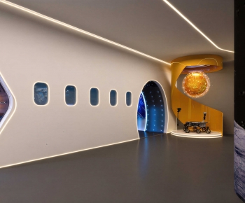 Modern Exhibition Hall-ID:765459063