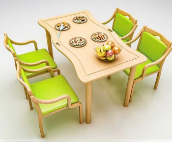 Modern Dining Table And Chairs-ID:203119041