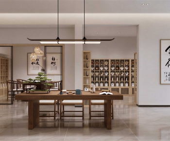 New Chinese Style Tea House-ID:565850025