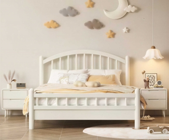 Modern Double Bed-ID:501508959