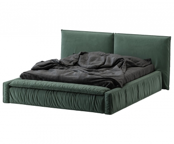 Modern Double Bed-ID:770360959