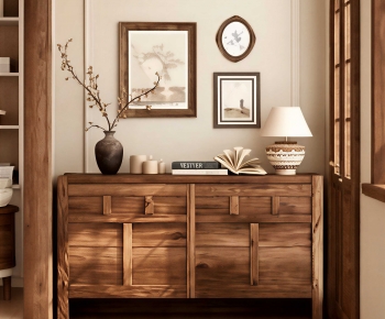 French Style Side Cabinet-ID:229970938