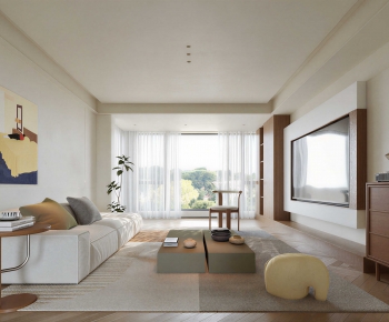 Modern A Living Room-ID:971770357