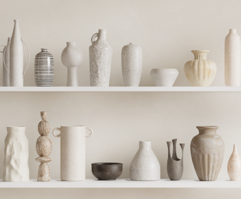 Wabi-sabi Style Clay Pot-ID:878492123
