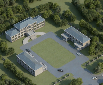 Modern Architectural Bird's-eye View Planning-ID:226795911