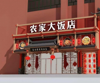 Chinese Style Facade Element-ID:987188101