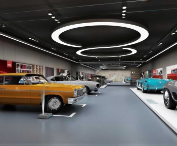 Modern Exhibition Hall-ID:216851954